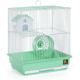 Prevue Pet Products Two Story Hamster Cage (Option: Green)